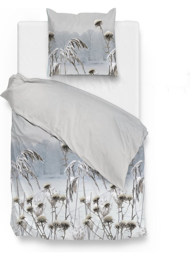 ZO! Home Dekbedovertrek Nashwa Blauw - Flanel