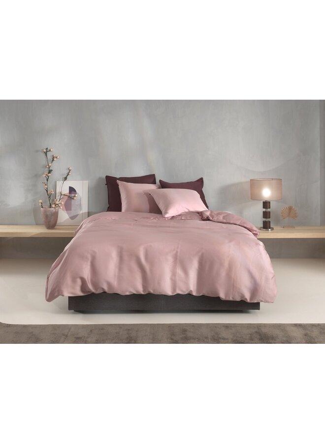 ZO! Home Dekbedovertrek Satinado Roze - Katoensatijn