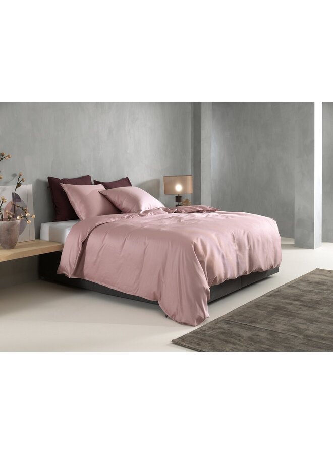 ZO! Home Dekbedovertrek Satinado Roze - Katoensatijn