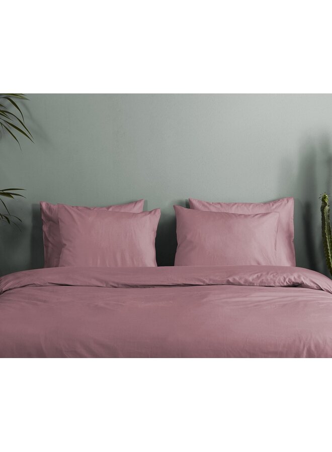 HIP Dekbedovertrek Dusty Roze - Kateonsatijn