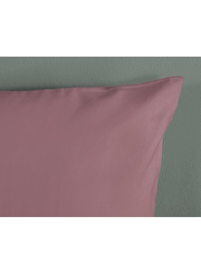 HIP Dekbedovertrek Dusty Roze - Kateonsatijn