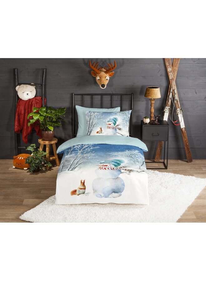 Good Morning Dekbedovertrek Kids Cold Multi - Flanel