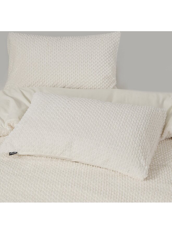 Sleeptime Dekbedovertrek Fur Creme - Teddystof
