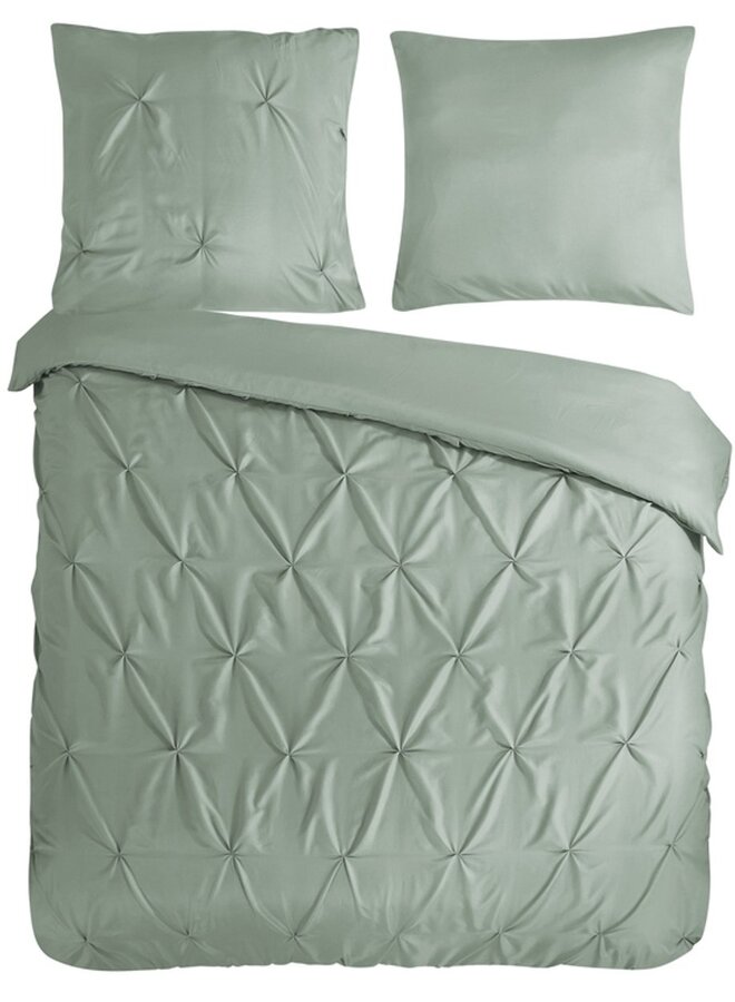 Dekbedovertrek Elegance Lichtsalie Groen - Microvezel PL1