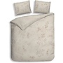 Heckett & Lane Dekbedovertrek Yara Beige - Twill Katoen