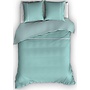 Romanette Dekbedovertrek Duchesse Groen/Wit - Flanel