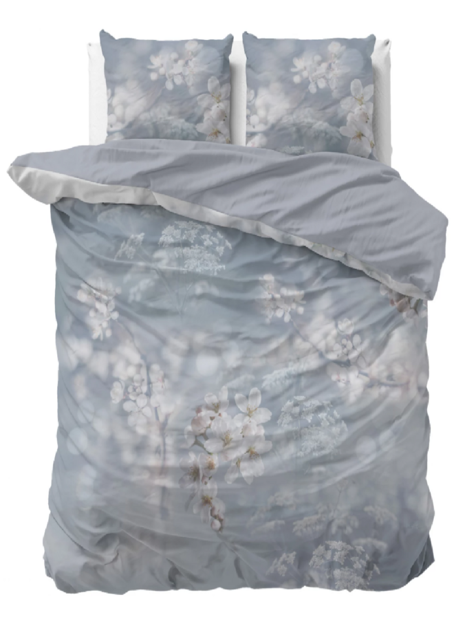 Dekbedovertrek Frost Nature Blauw - Microvezel PL1