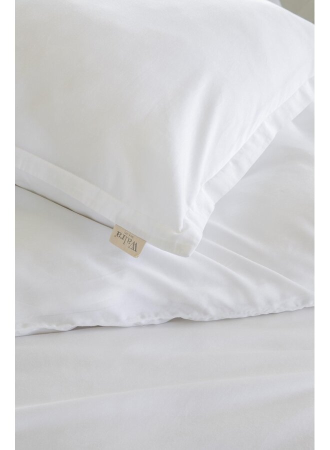 Walra Dekbedovertrek Vintage Satin Wit - Katoensatijn