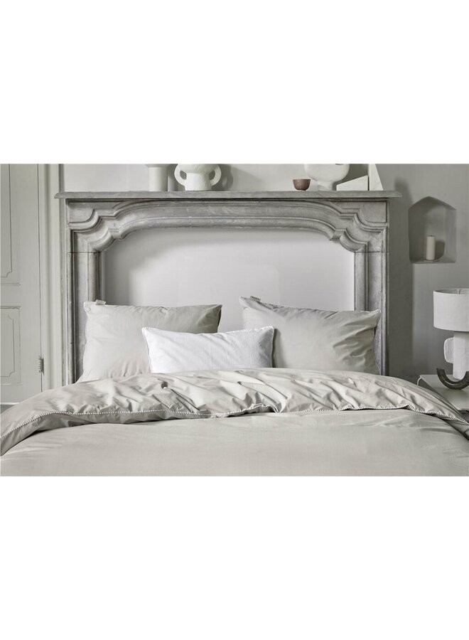 Walra Dekbedovertrek Pretty Pom Pom Wit - Percale Katoen