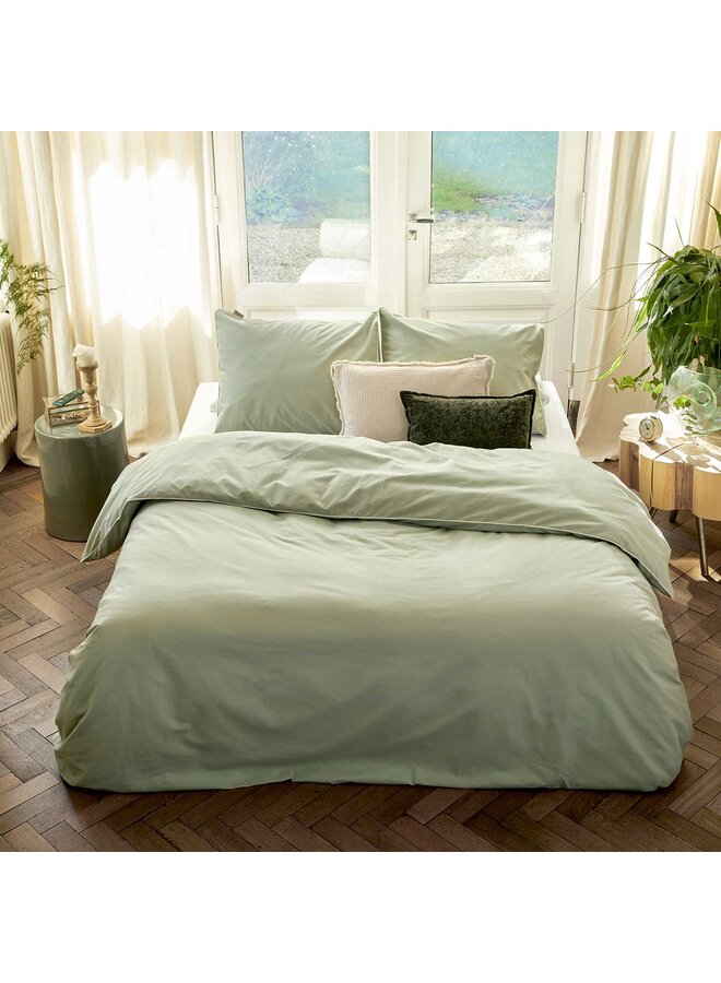 Walra Dekbedovertrek Sweet Softy Groen - Flanel