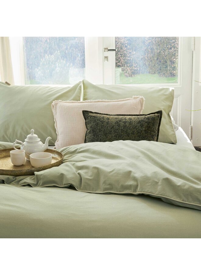 Walra Dekbedovertrek Sweet Softy Groen - Flanel