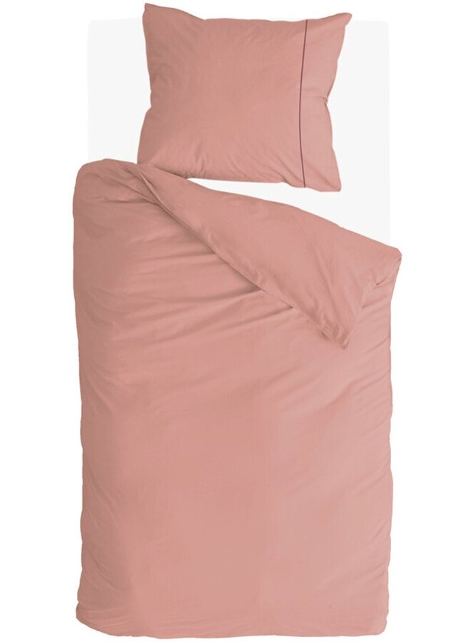 Walra Dekbedovertrek Remade Uni Essence Roze - Recycled Katoen