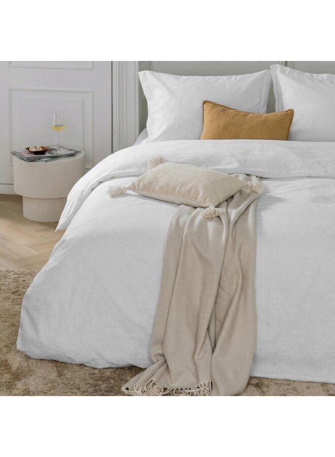 Walra Dekbedovertrek Forever Cotton Wit - Percale Katoen