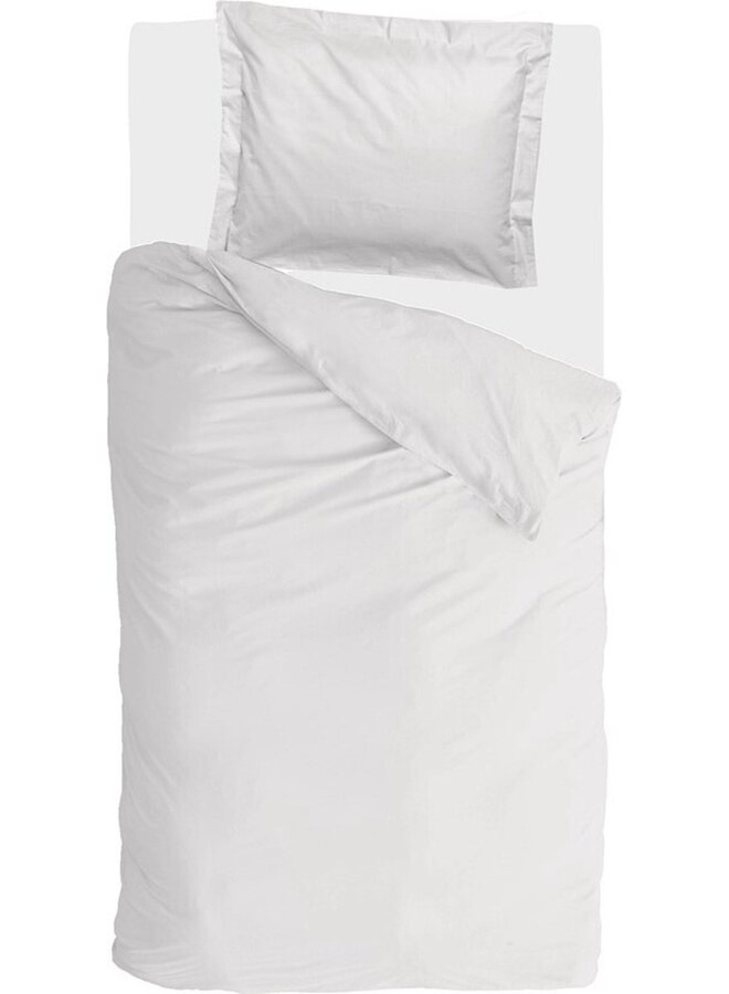 Walra Dekbedovertrek Forever Cotton Wit - Percale Katoen