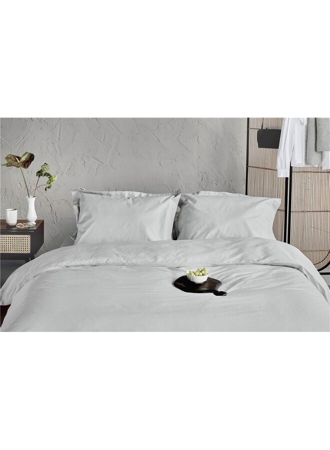 Walra Dekbedovertrek Forever Cotton Lichtgrijs - Percale Katoen