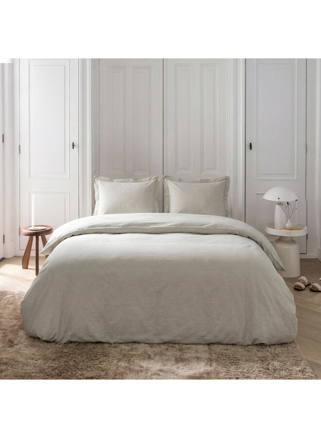 Walra Dekbedovertrek Forever Cotton Zand - Percale Katoen