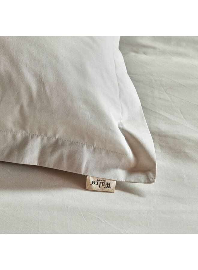 Walra Dekbedovertrek Forever Cotton Zand - Percale Katoen