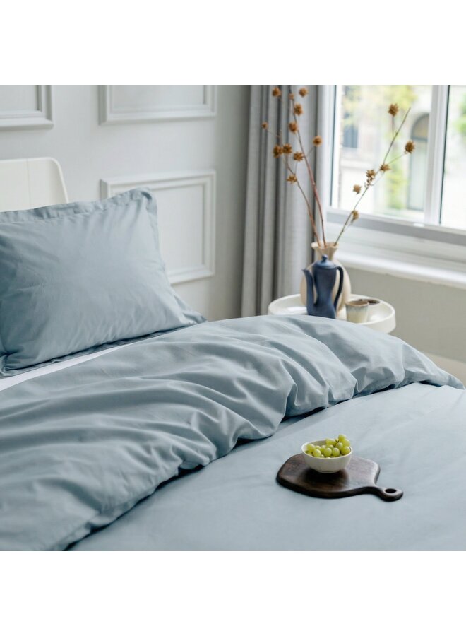 Walra Dekbedovertrek Forever Cotton Zeeblauw - Percale Katoen