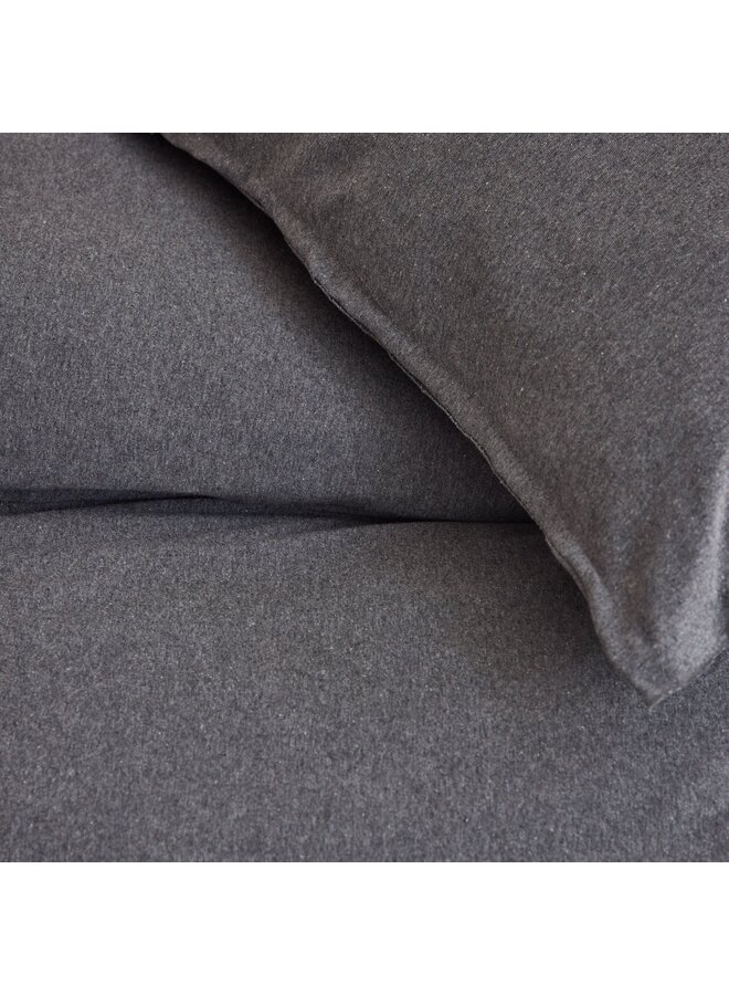 Walra Dekbedovertrek Soft & Comfort Antraciet - Jersey Katoen