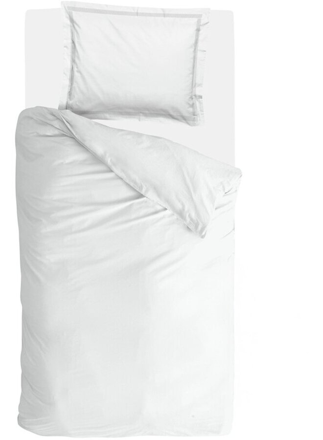 Walra Dekbedovertrek Classic Elegenace Wit - Percale Katoen
