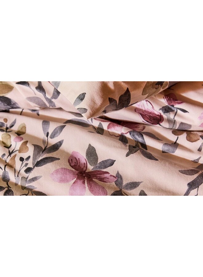Cinderella Dekbedovertrek Botanica Beige - Flanel