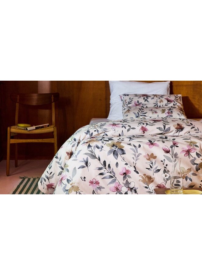 Cinderella Dekbedovertrek Botanica Beige - Flanel