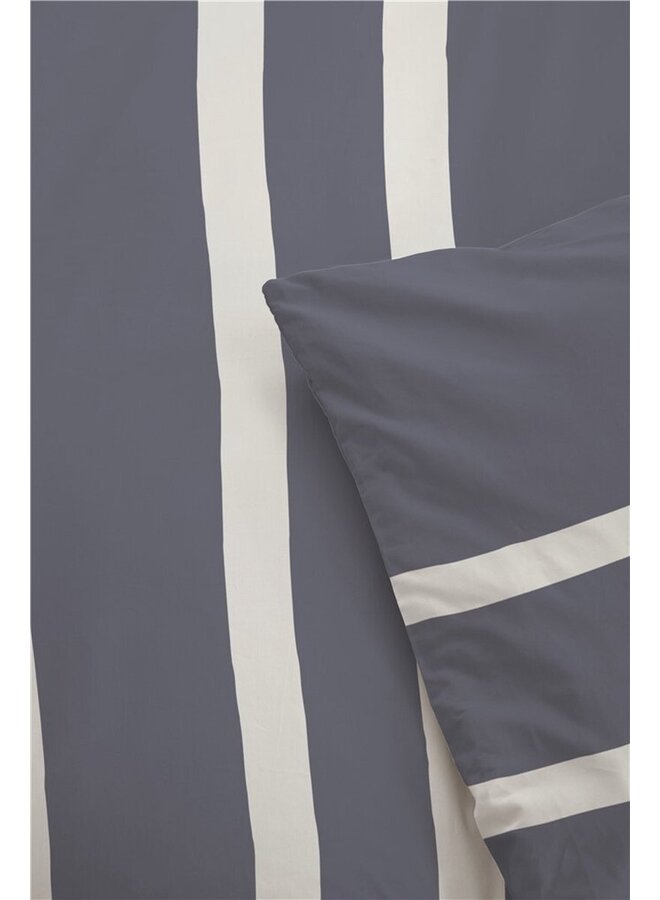 Byrklund Dekbedovertrek Steady Stripes Blauw - Katoen