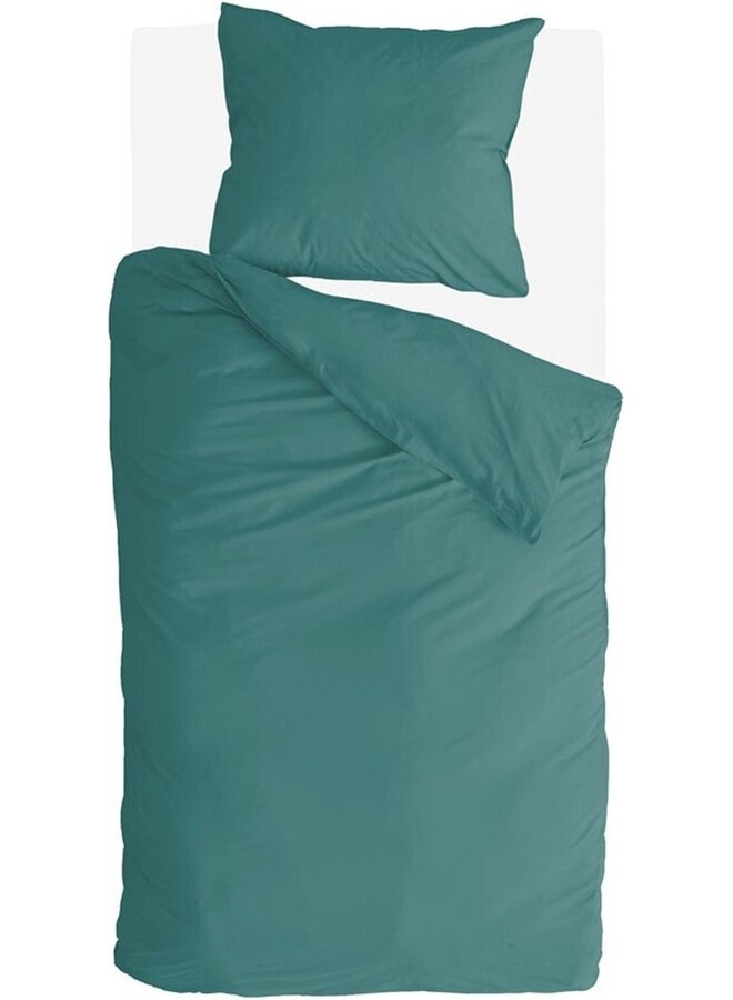 Byrklund Dekbedovertrek Go Velvet Groen - Velvet