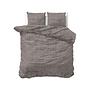 Sleeptime Dekbedovertrek Vintage Bruin/Taupe - Katoen