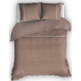 Romanette Dekbedovertrek Duchesse Taupe/Wit - Flanel