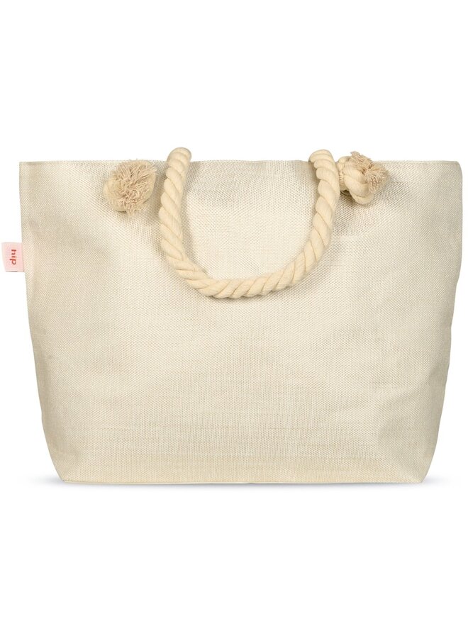 HIP Strandtas Olinga Grijs - Polyester