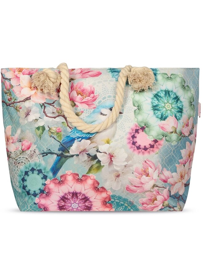 HIP Strandtas/Handtas Eldisa Mint  - Polyester