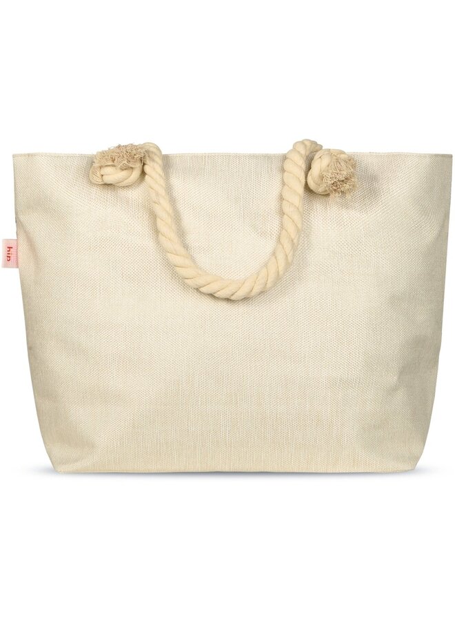 HIP Strandtas Aldiana Blauw - Polyester