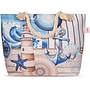 HIP Strandtas/Handtas Aldiana Blauw - Polyester