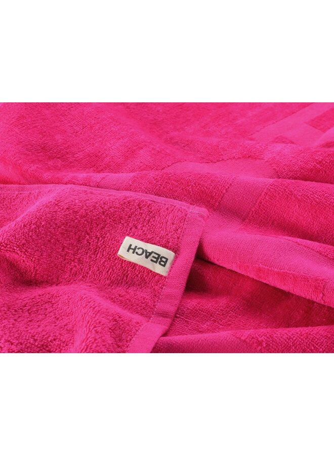 Lucca Strandlaken Beach Fuchsia - Velours
