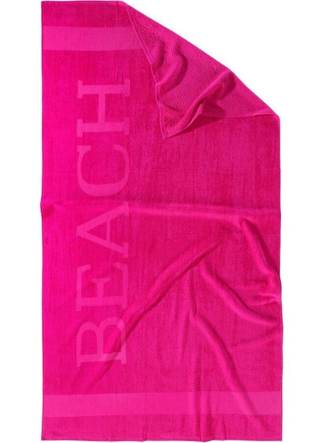 Lucca Strandlaken Beach Fuchsia - Velours