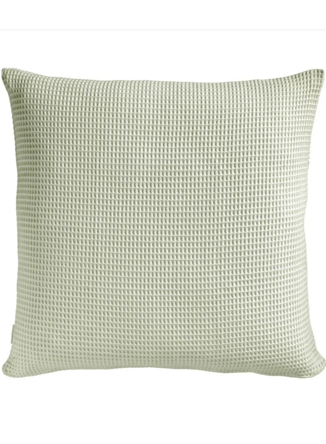 Heckett & Lane Kussenslopen Wafel Mintgroen - Set Van 2 - Katoen