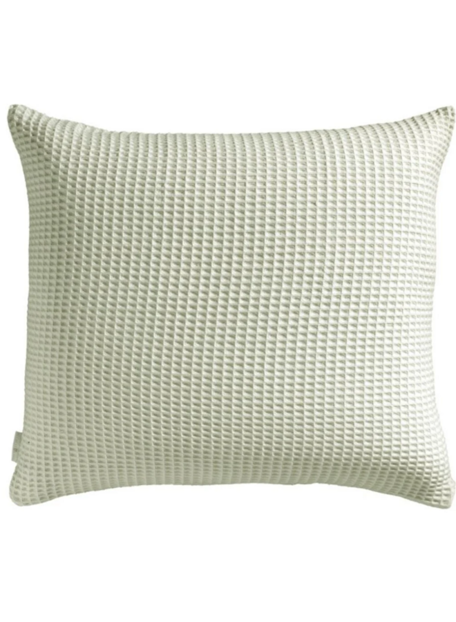 Heckett & Lane Kussenslopen Wafel Mintgroen - Set Van 2 - Katoen