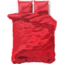 Sleeptime Dekbedovertrek Beauty Skin Care Uni Rood - Satijn