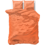 Sleeptime Dekbedovertrek Beauty Skin Care Uni Oranje - Satijn