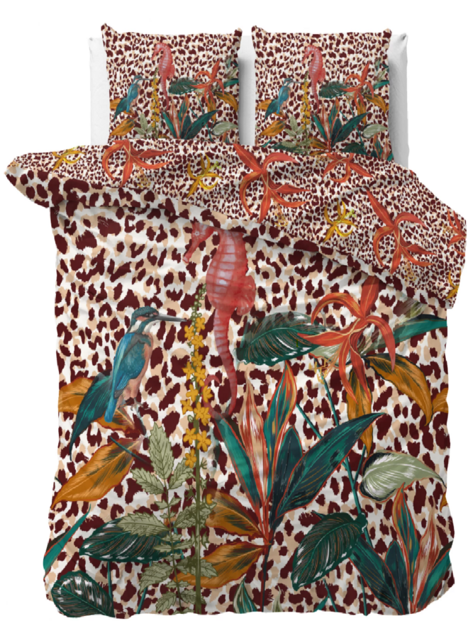 Dreamhouse Dekbedovertrek Ida Multi - Katoensatijn