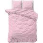 Dreamhouse Dekbedovertrek Stone Washed Uni Roze - Katoen