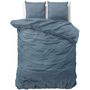 Dreamhouse Dekbedovertrek Stone Washed Uni Blauw - Katoen