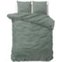 Dreamhouse Dekbedovertrek Stone Washed Uni Groen - Katoen