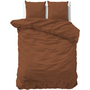 Dreamhouse Dekbedovertrek Stone Washed Uni Bruin - Katoen
