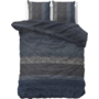 Dreamhouse Dekbedovertrek Gradient Knits Blauw - Flanel