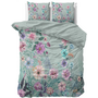 Dreamhouse Dekbedovertrek Flore Blauw - Katoen