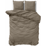 Dreamhouse Dekbedovertrek Mousseline Perkal  Taupe - Mousseline Katoen