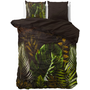 Dreamhouse Dekbedovertrek Jungle Art 2 Taupe - Katoensatijn