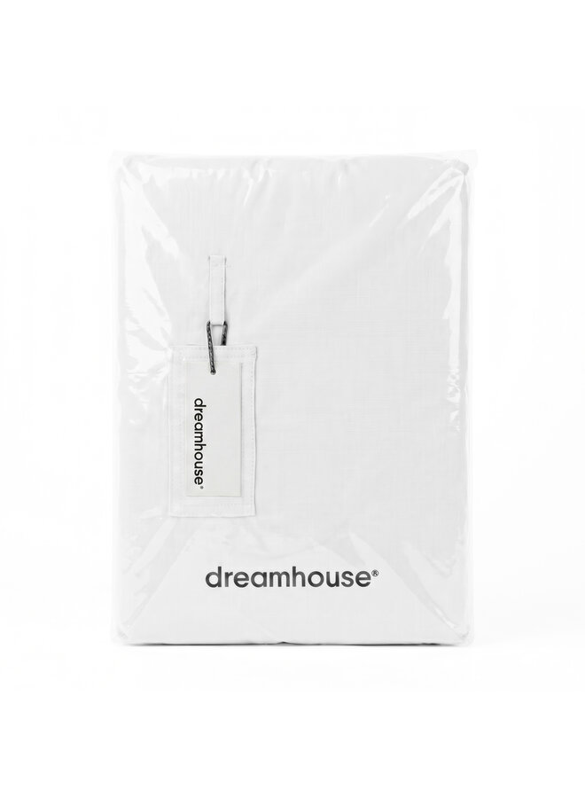 Dreamhouse Dekbedovertrek Stone Washed Uni Wit - Katoen